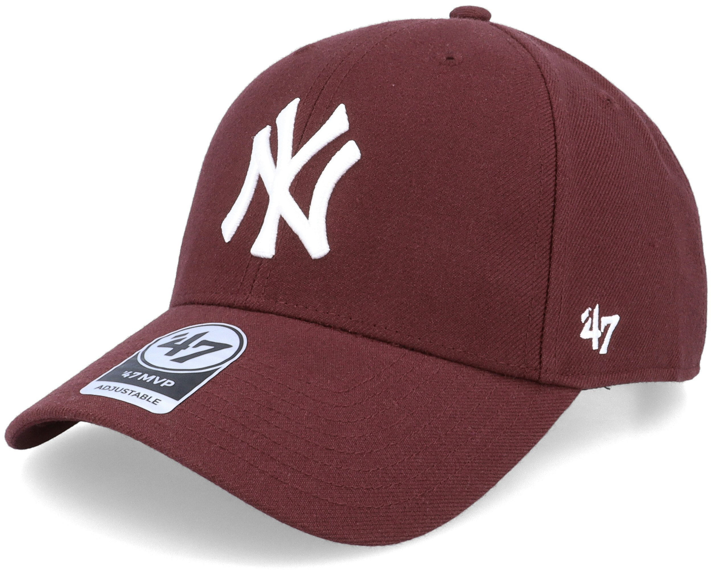New Era 9Forty Damen Cap New York Yankees maroon